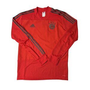 Adidas Men’s Red FC Bayern Munich Long Sleeve Shirt – Size M